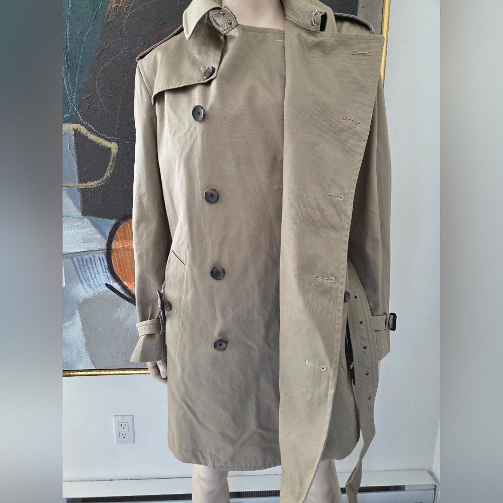 Banana Republic | Cotton Trench Coat With Detachble Liner - Picture 3 of 16